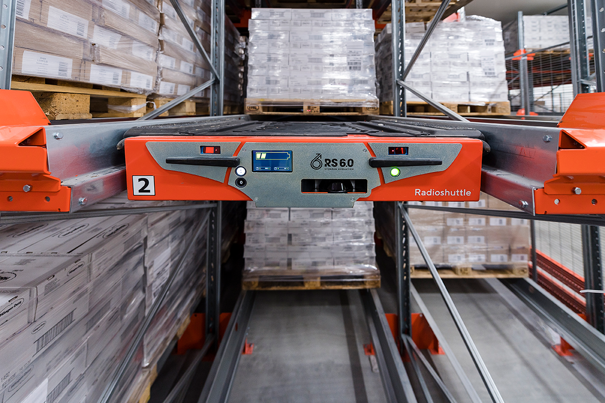 radioshuttle pallet shuttle